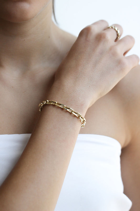 Pulsera Paperclip mini