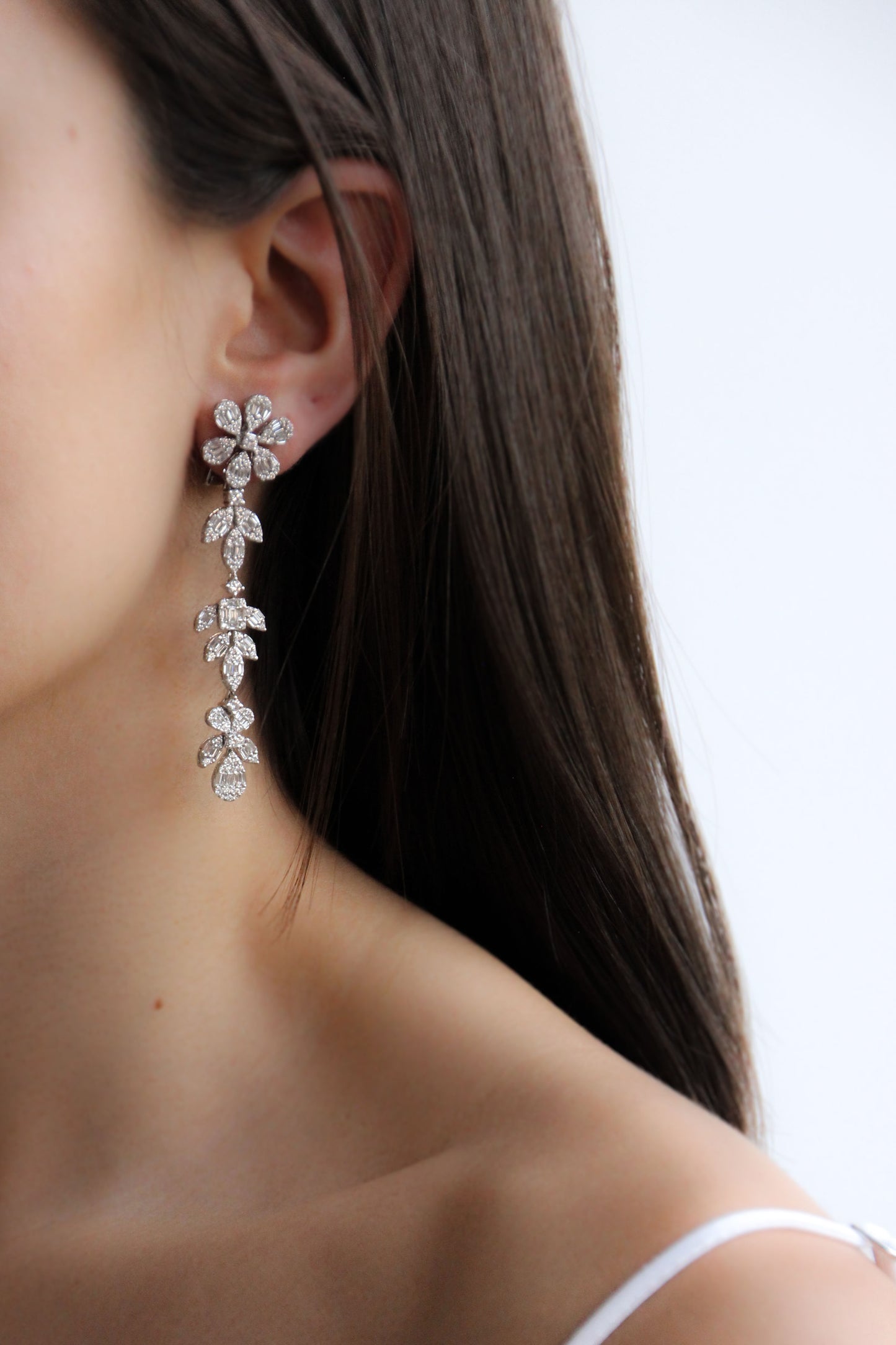 Drop Earrings de Diamantes
