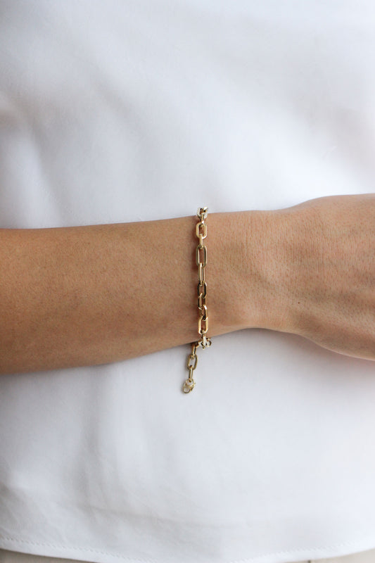 Pulsera Paperclip